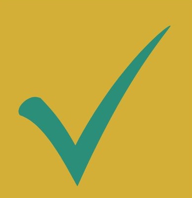 check vert fond jaune