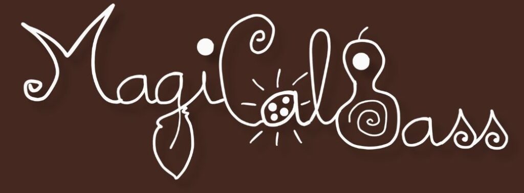 logo blanc fond marron