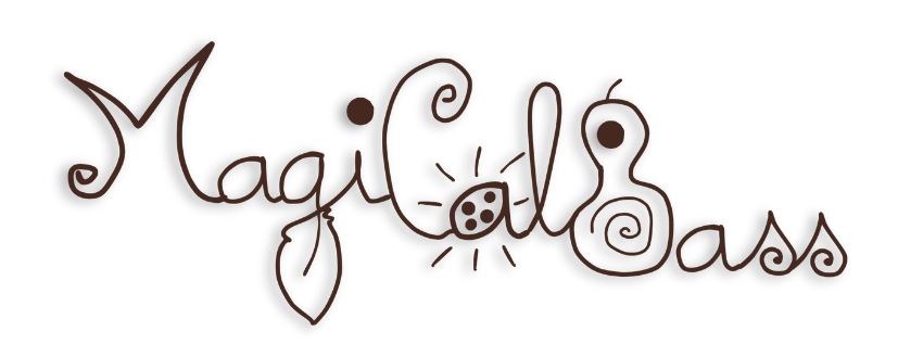 logo marron ombre noire
